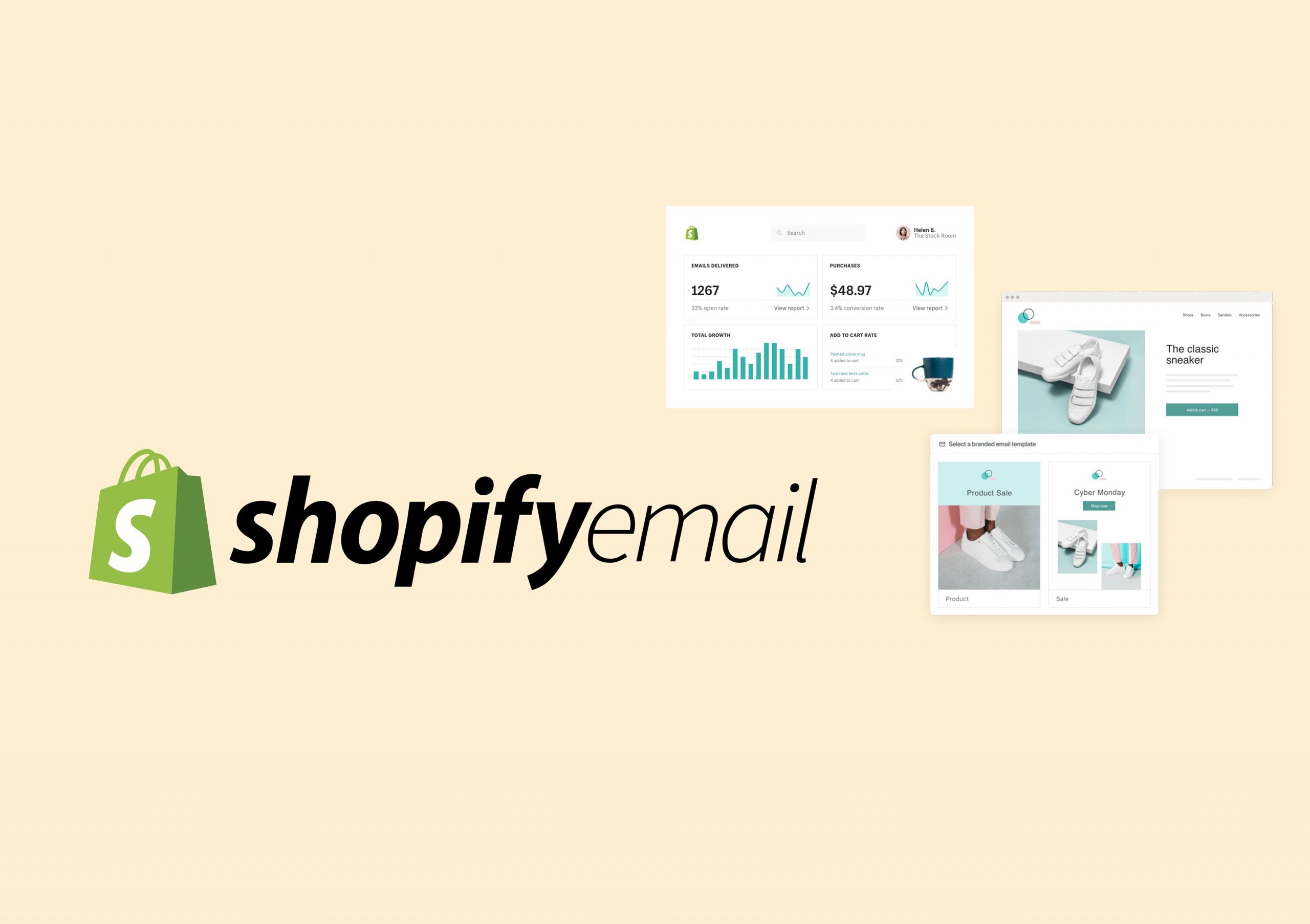 أداة Shopify Email مجانا لزيادة مبيعات شوبيفاي