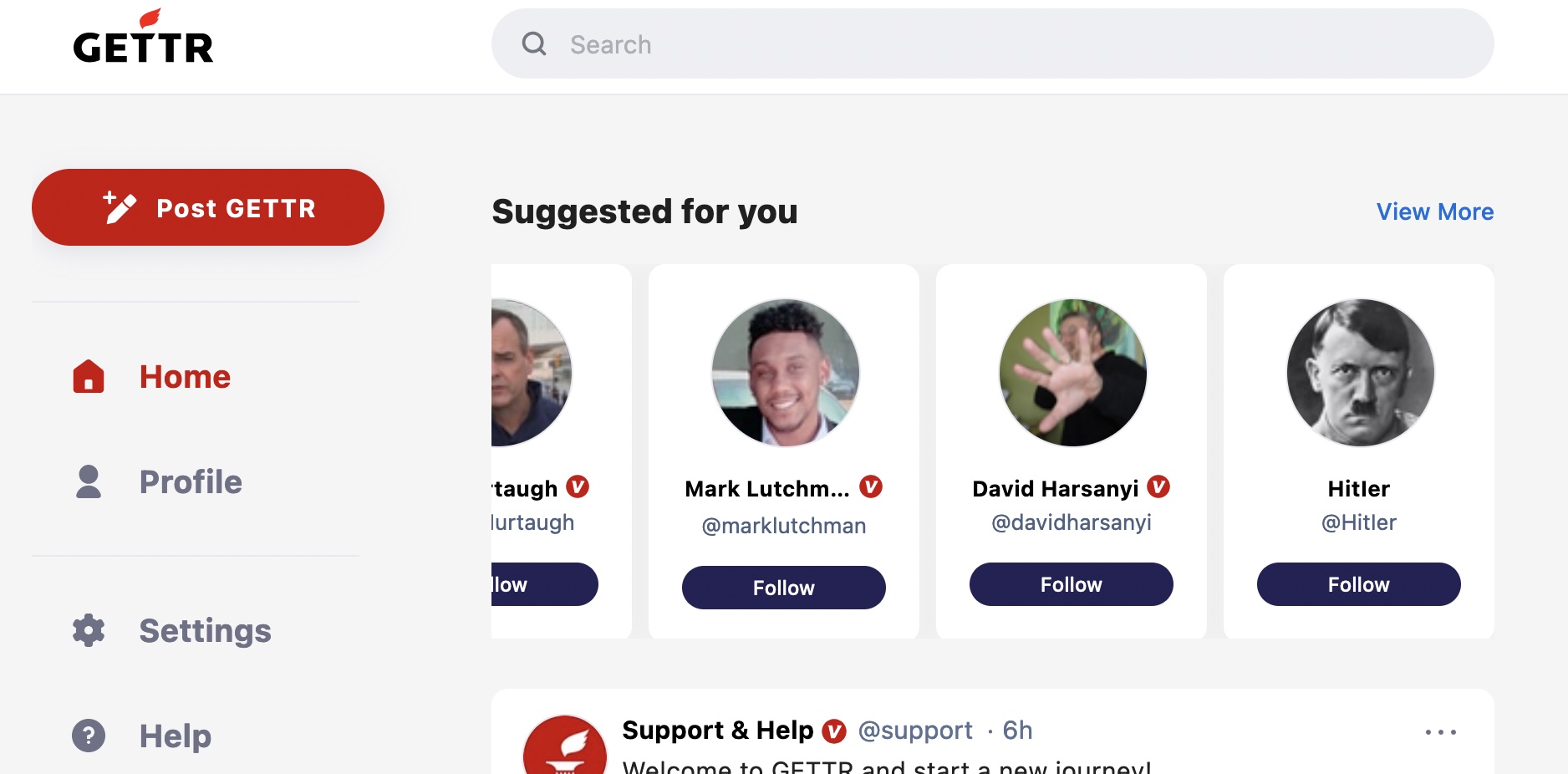 تحميل تطبيق GETTR جيتر بديل تويتر من دونالد ترامب