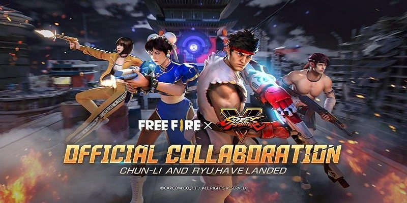 حدث دمج ستريت فايتر في فري فاير “Free Fighter”