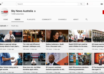 يوتيوب يعاقب قناة سكاي نيوز أستراليا بسبب فيروس كورونا