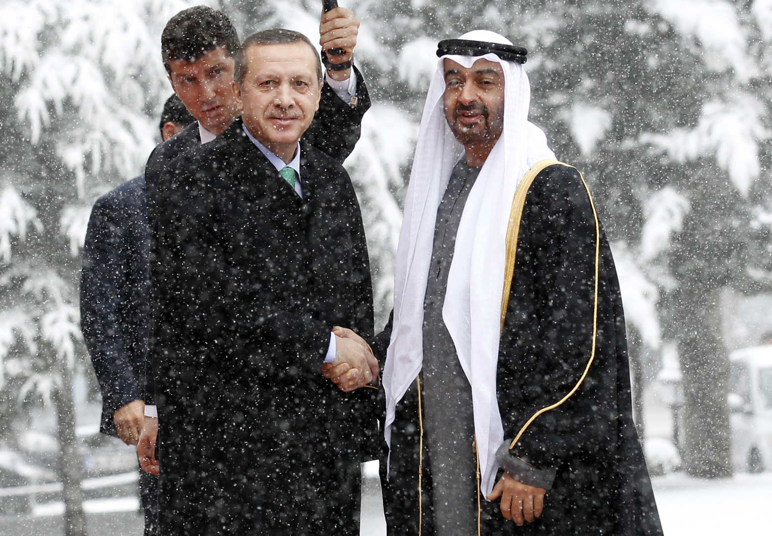 زيارة محمد بن زايد لتركيا على خريطة الإقتصاد والتسوية الشاملة