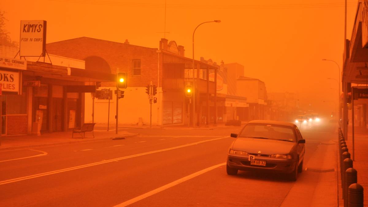 مخاطر العواصف الترابية وعلاقتها بالتغير المناخي