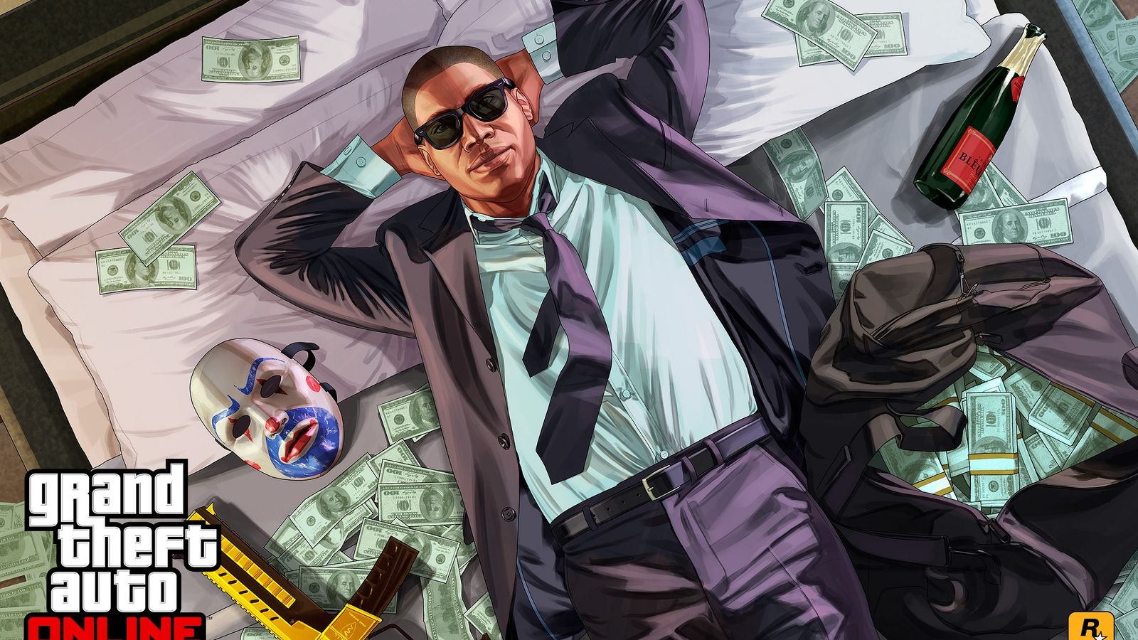 رابط لعبة جراند ثفت أوتو أونلاين GTA Online مجانا