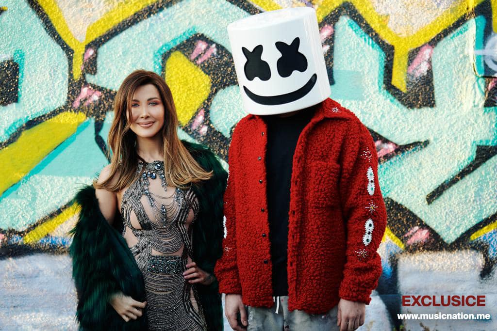 أغنية نانسي عجرم ومارشميلو marshmello صح صح