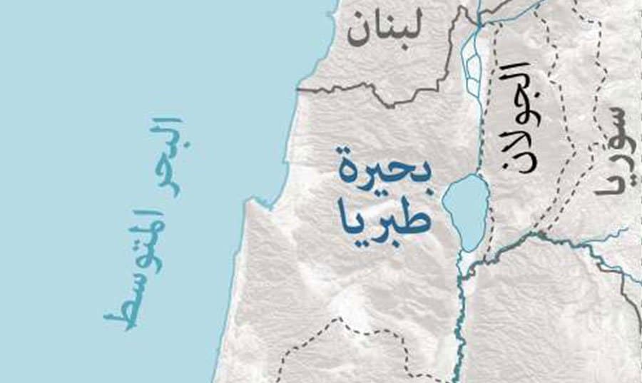مشروع إسرائيل لمنع جفاف بحيرة طبريا