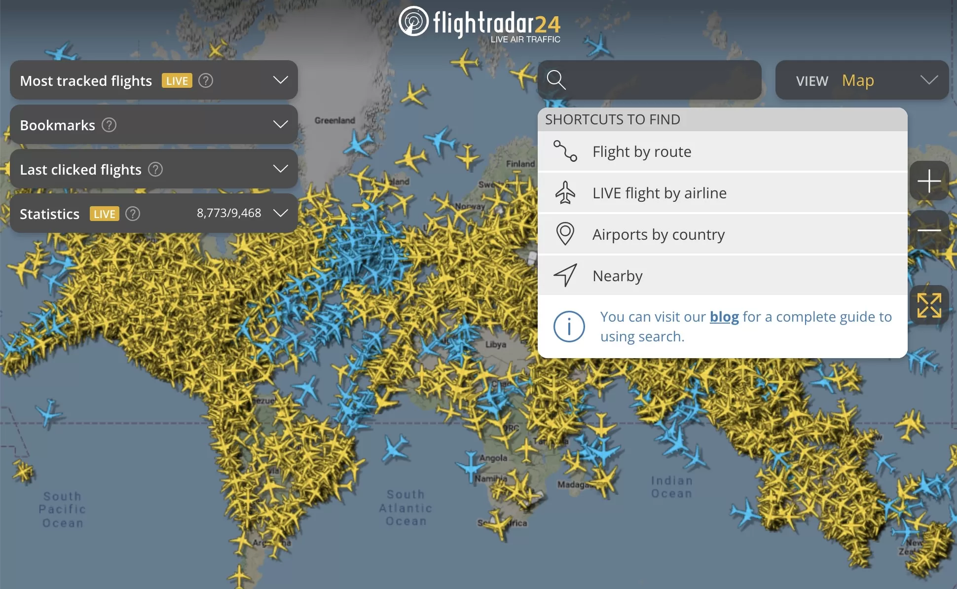 رابط فلايت رادار 24 وكيفية تحميل تطبيق Flightradar24 للجوال