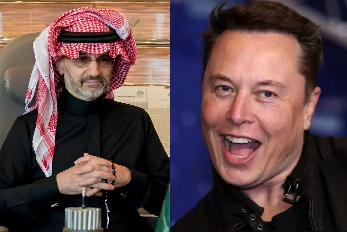 استحواذ إيلون ماسك على تويتر بفضل الوليد بن طلال والبنوك