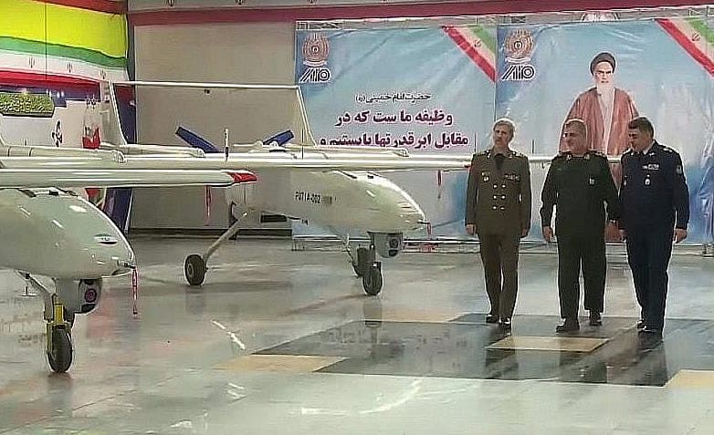 الطائرات المسيرة الإيرانية