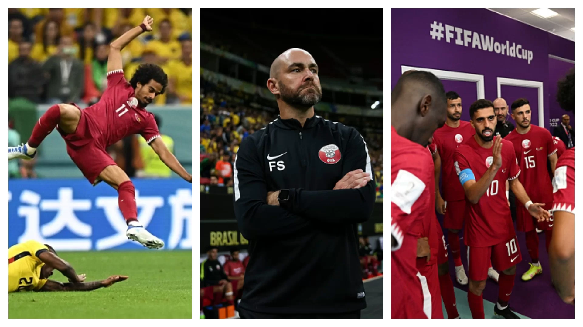 منتخب قطر ضعيف ومنفوخ وليس لديه جمهور حقيقي