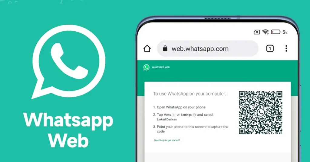 رابط واتساب ويب للجوال وكيف تستخدمه على متصفح الهاتف