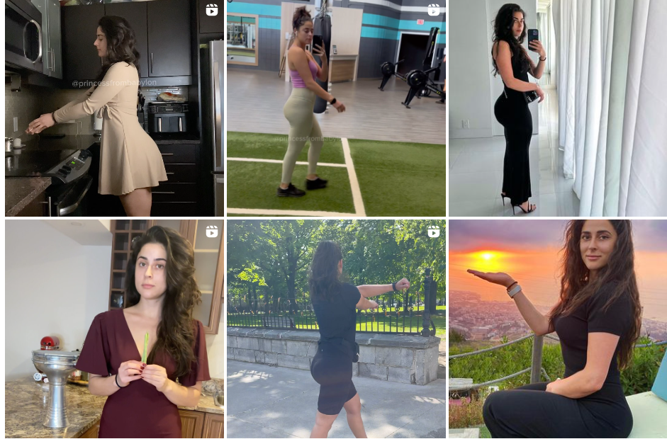 رابط الشيف سارة العراقية انستقرام princessfrombabylon