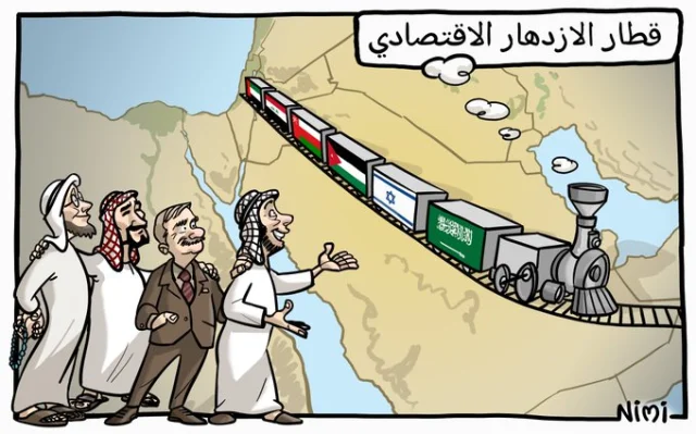 خطة ربط إسرائيل بالمملكة العربية السعودية عن طريق السكك الحديدية