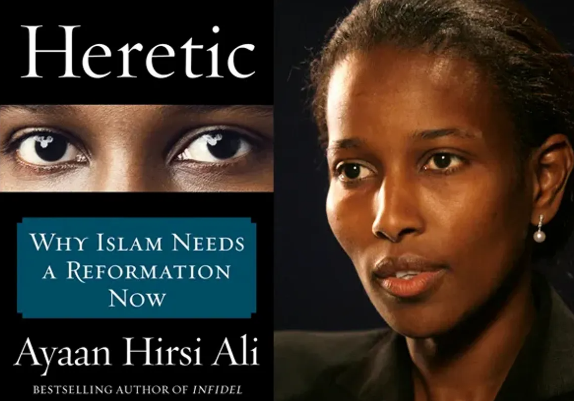 الناشطة الإخوانية آيان هرسي علي تركت الإسلام واعتنقت المسيحية