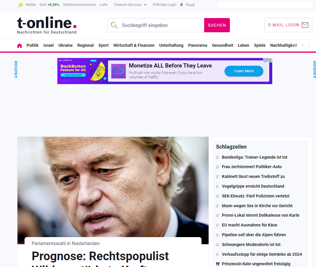 أسرار نجاح t-online الموقع الإخباري الألماني الأكثر ربحية