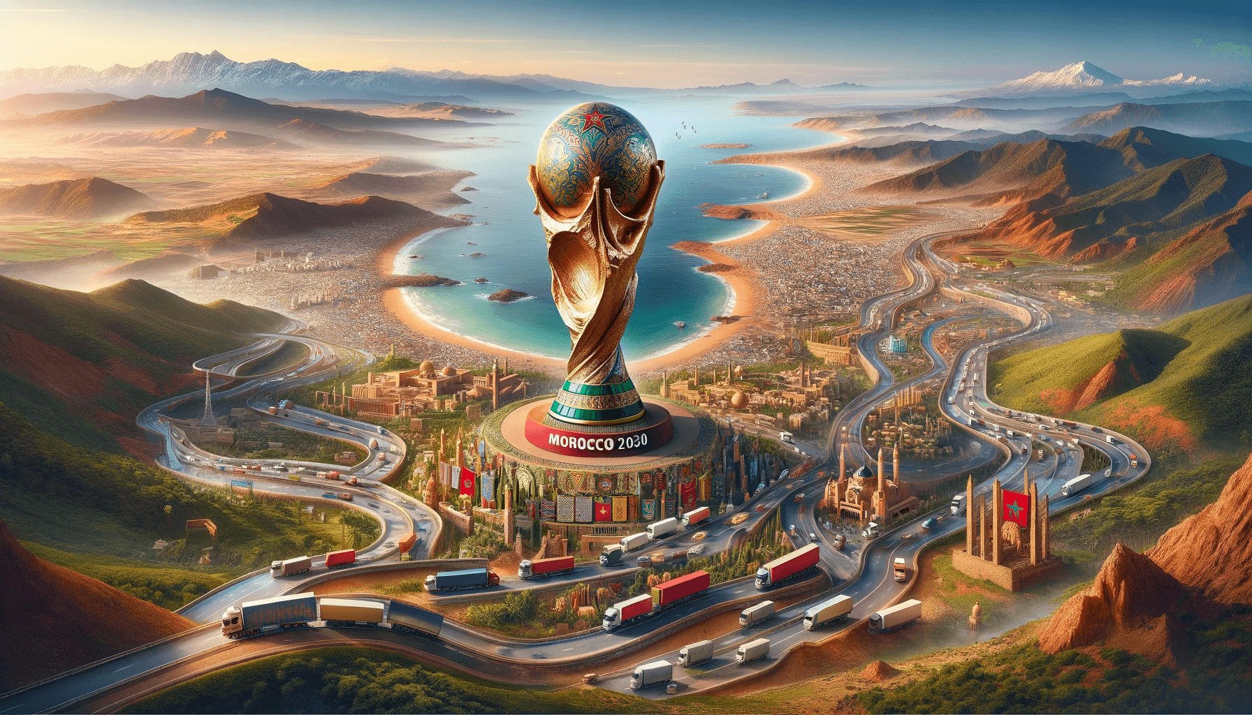 تكلفة تنظيم كأس العالم 2030 في المغرب ومصادر تمويله