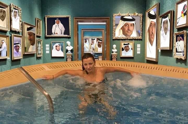 رابط فيديوهات فضيحة غادة عويس في قصر تميم قطر