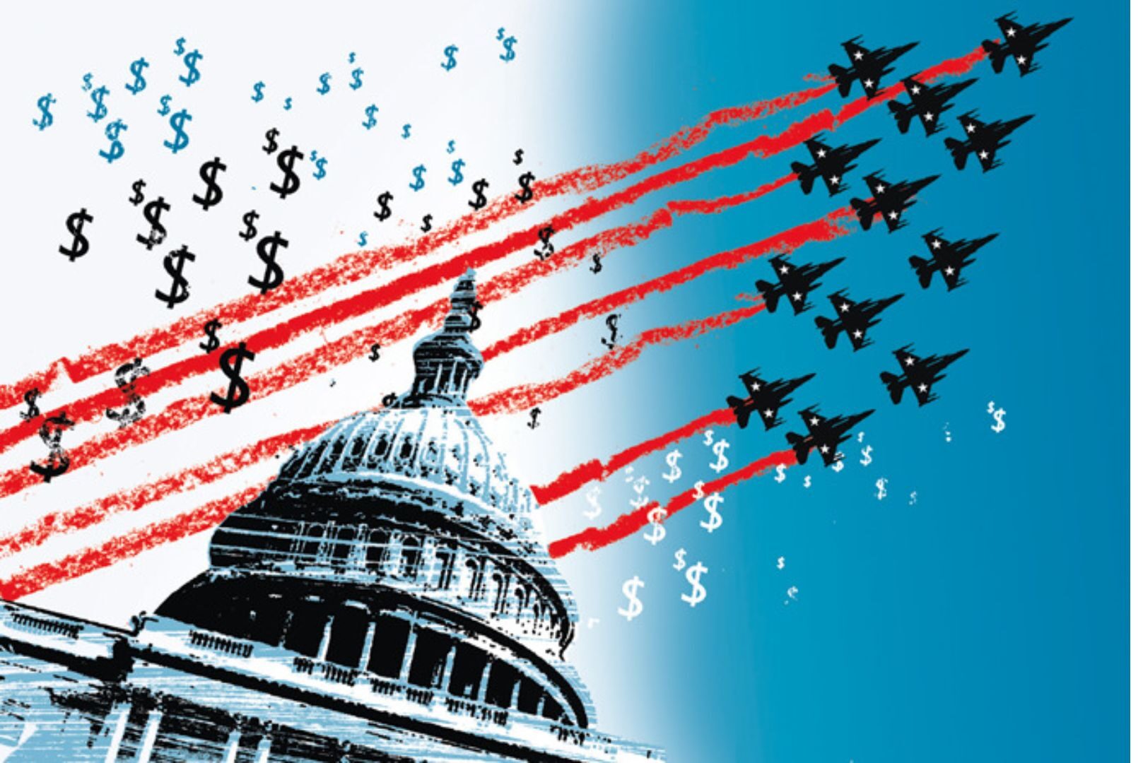 عائدات وأرباح المجمع الصناعي العسكري الأمريكي