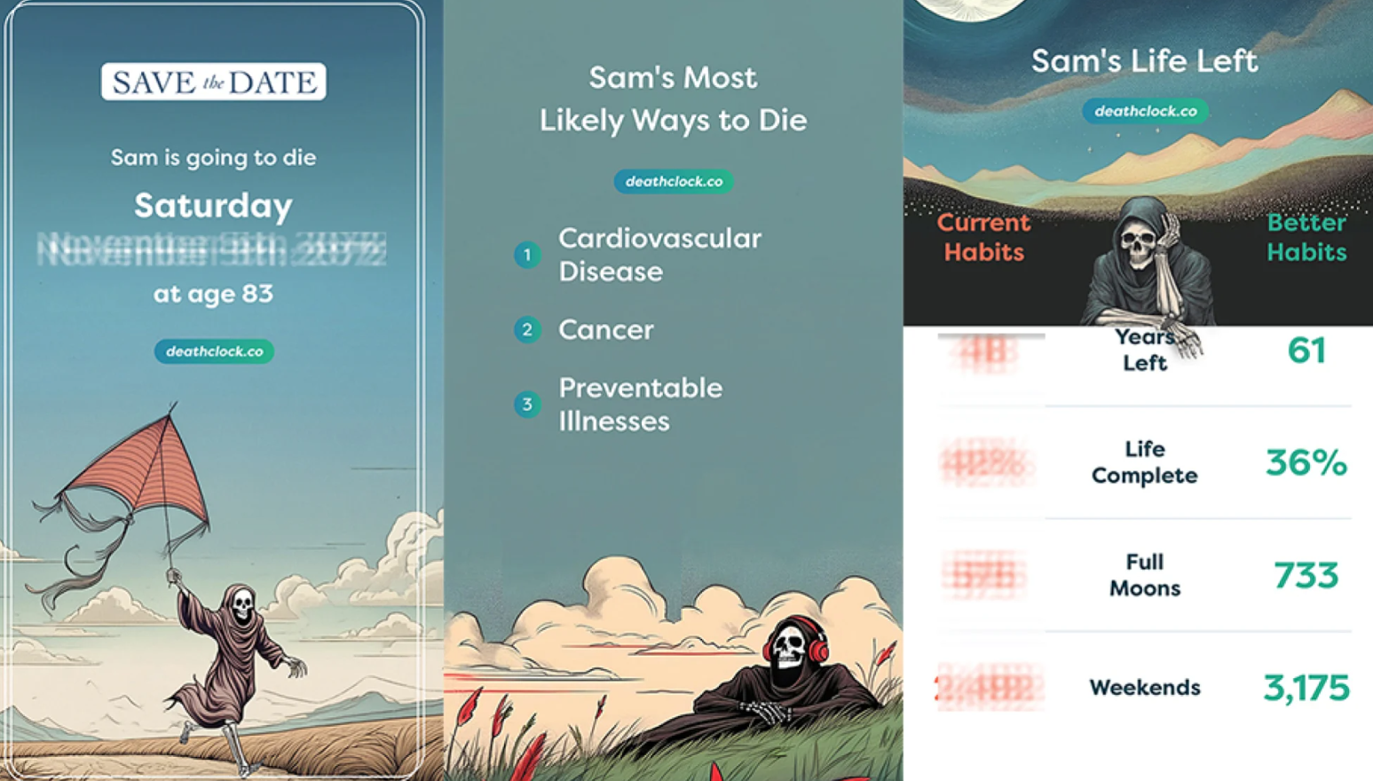 هل يستطيع تطبيق ساعة الموت Death Clock تحديد موعد موتك؟