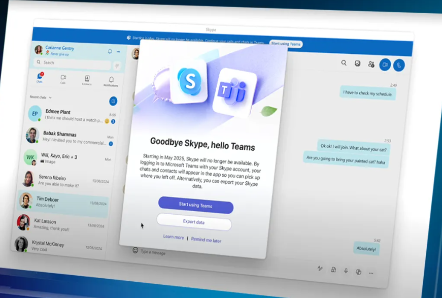 وداعا Skype: أسباب اغلاق سكايب وما هو البديل؟