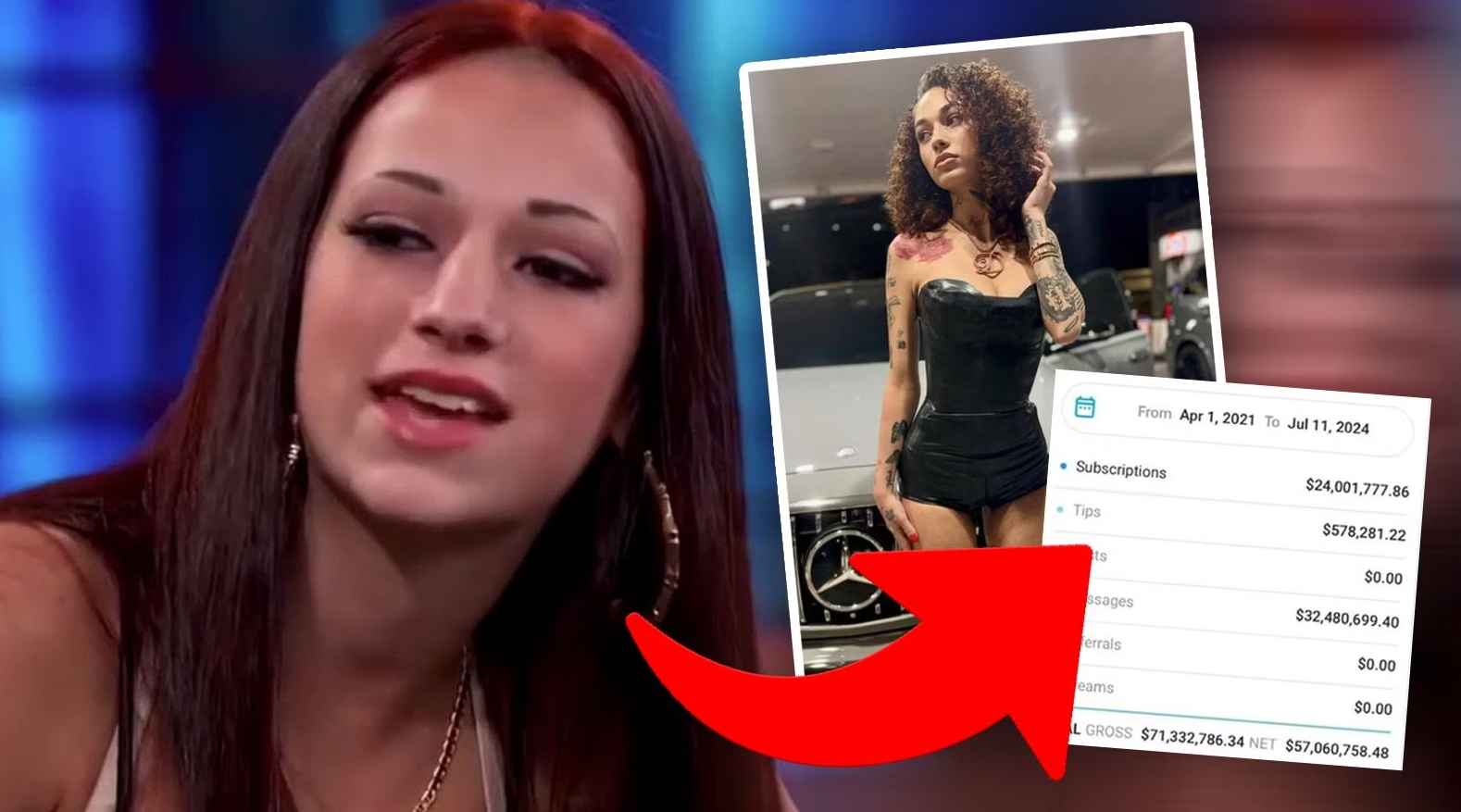 بهاد بهابي تربح 1.4 مليون دولار شهريًا من أونلي فانز لكنها مديونة