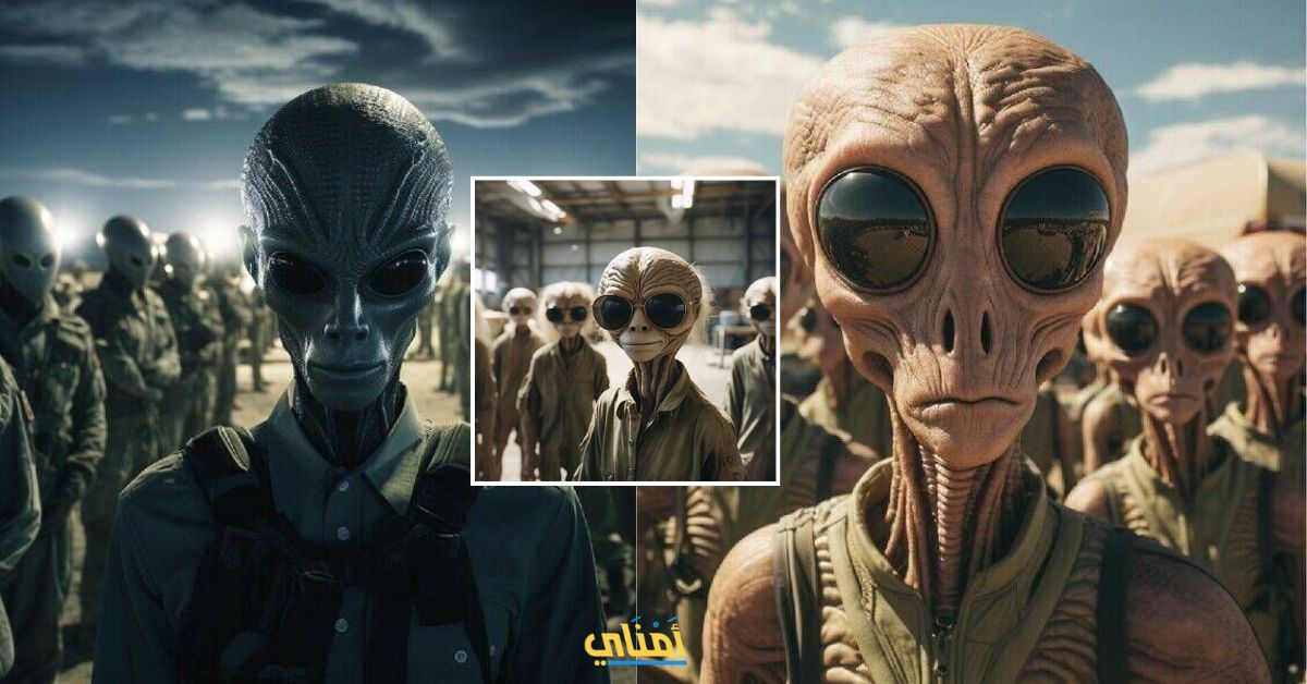 الـ CIA تكشف صور الكائنات الفضائية في المنطقة 51