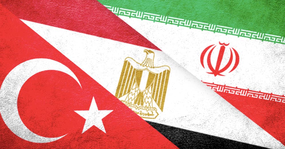 إيران تركيا مصر