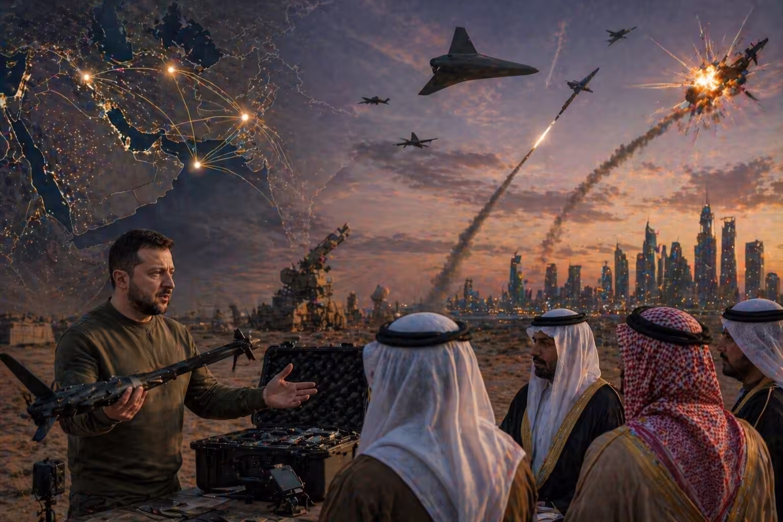 الطائرات المسيرة الاوكرانية