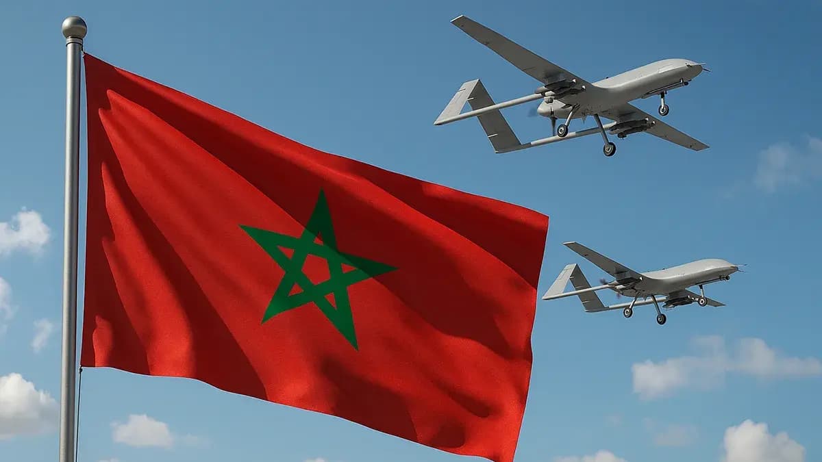 الطائرات المسيرة المغربية