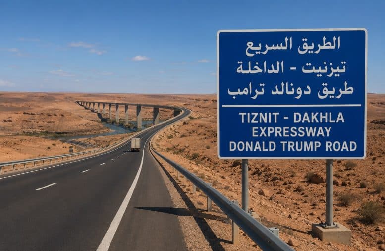 طريق تزنيت الداخلة